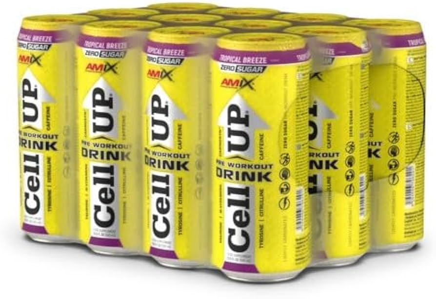 Amix Pro Pre Entreno Cellup Functional Drink 1 Lata X 500 Ml