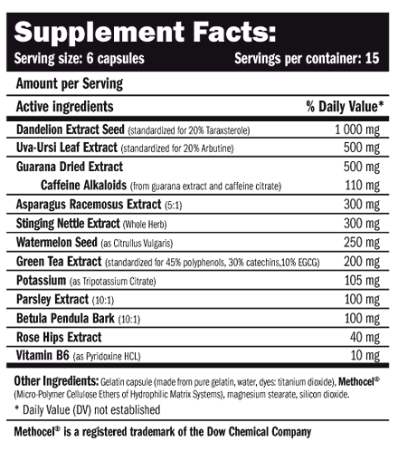 Diuretic Complex 90 caps