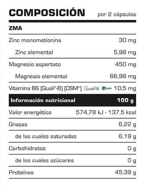 VITOBEST ZMA 100caps